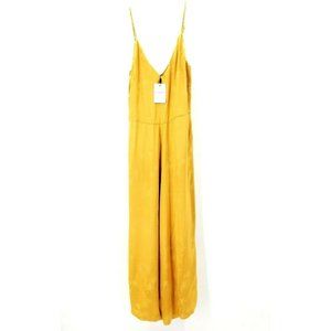 ANTHROPOLOGIE PEPALOVES Palm Jacquard Jumpsuit